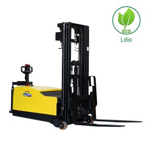 Apilador eléctrico de 1500 kg SEC-1500P AC 5.0 LITHIUM TRIPLEX (FREE LIFT)